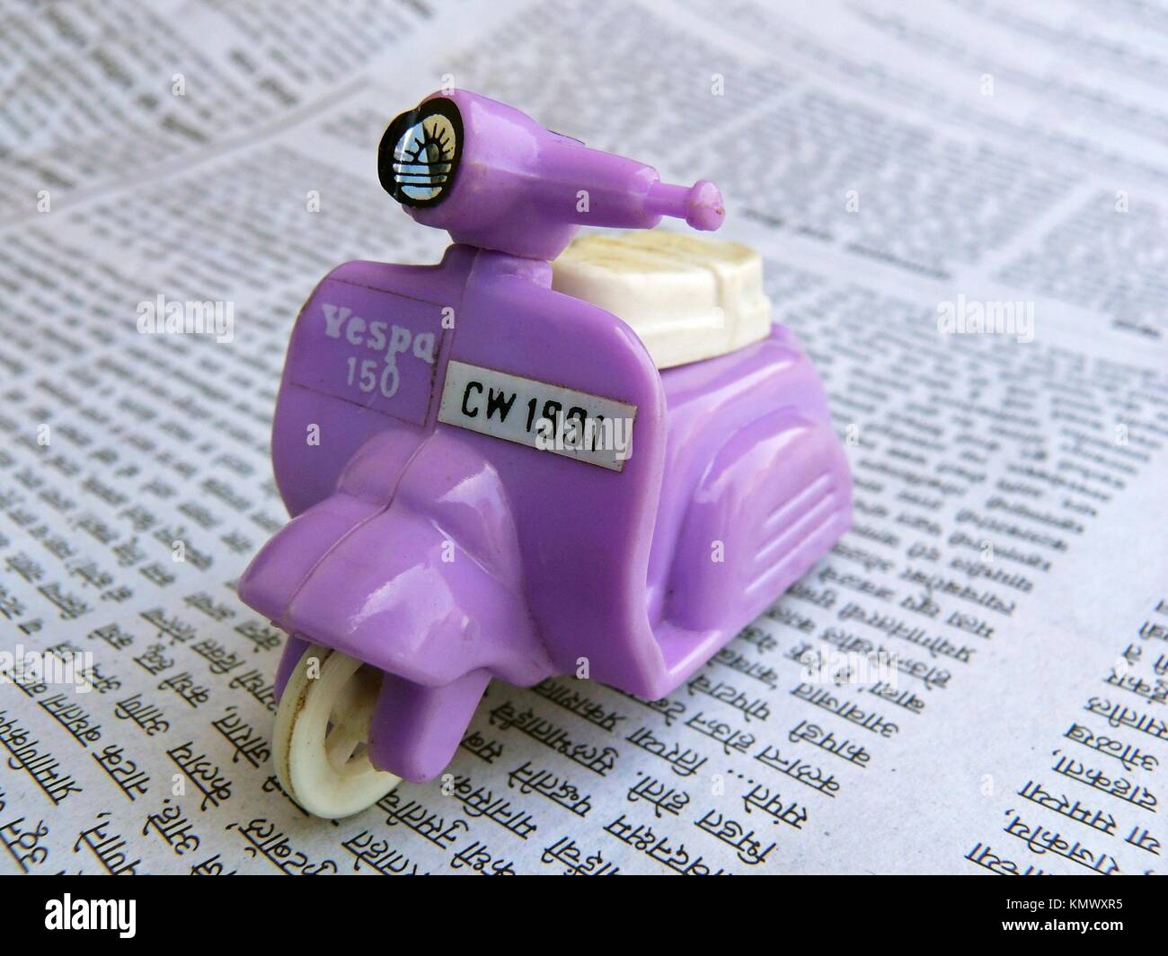 Toy Scooter, Two wheeler Stock Photo