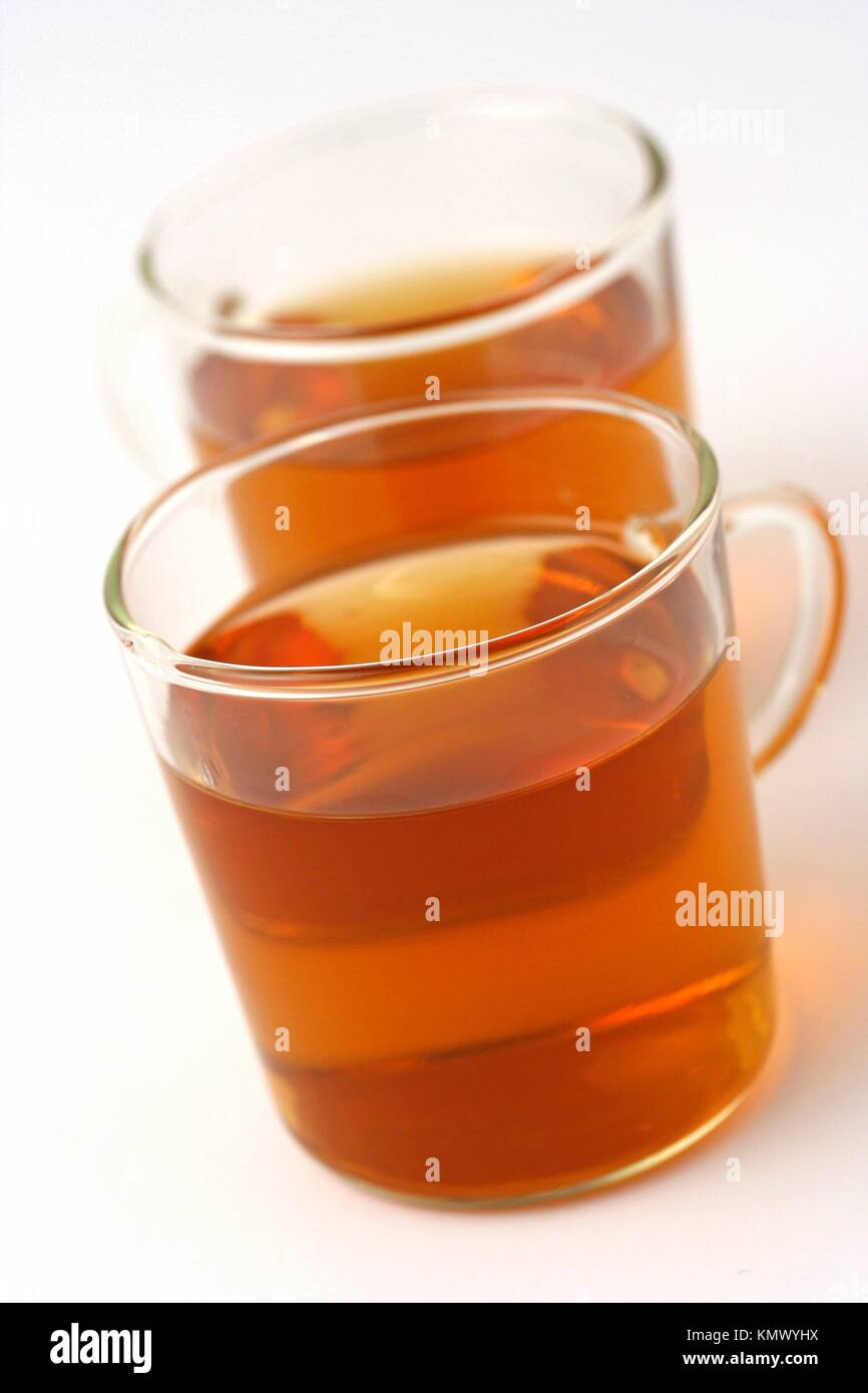 Infusion, two cups Stock Photo Alamy
