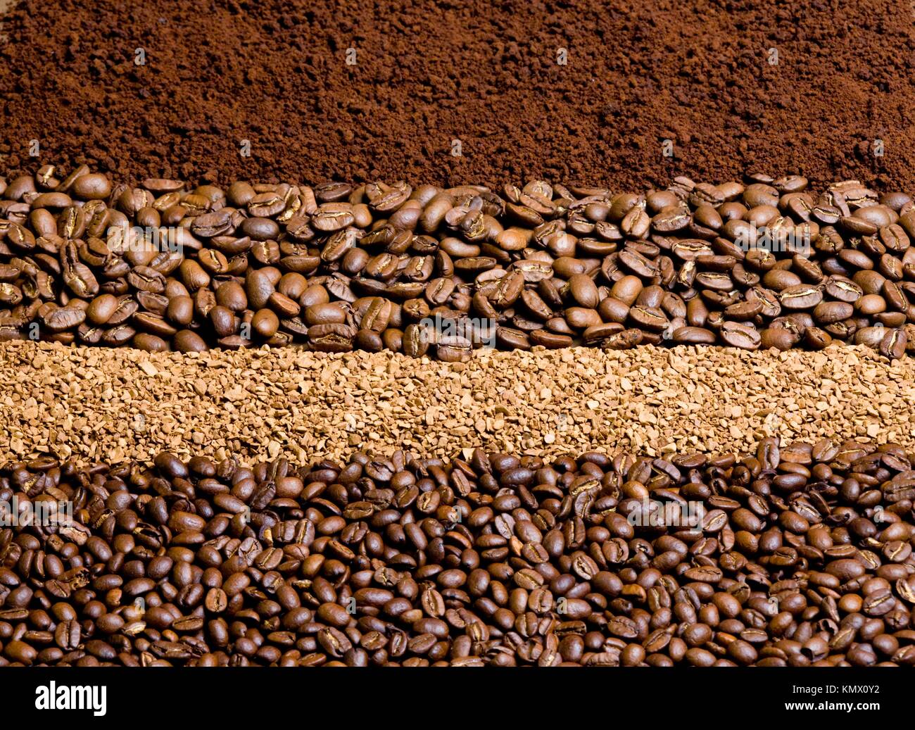 Pure ground coffee hi-res stock photography and images - Alamy
