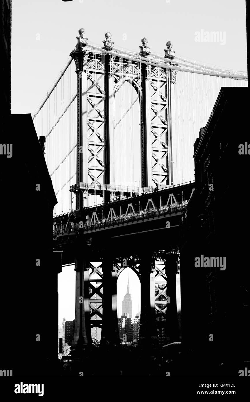 Manhattan Bridge, New York City, USA Stock Photo Alamy