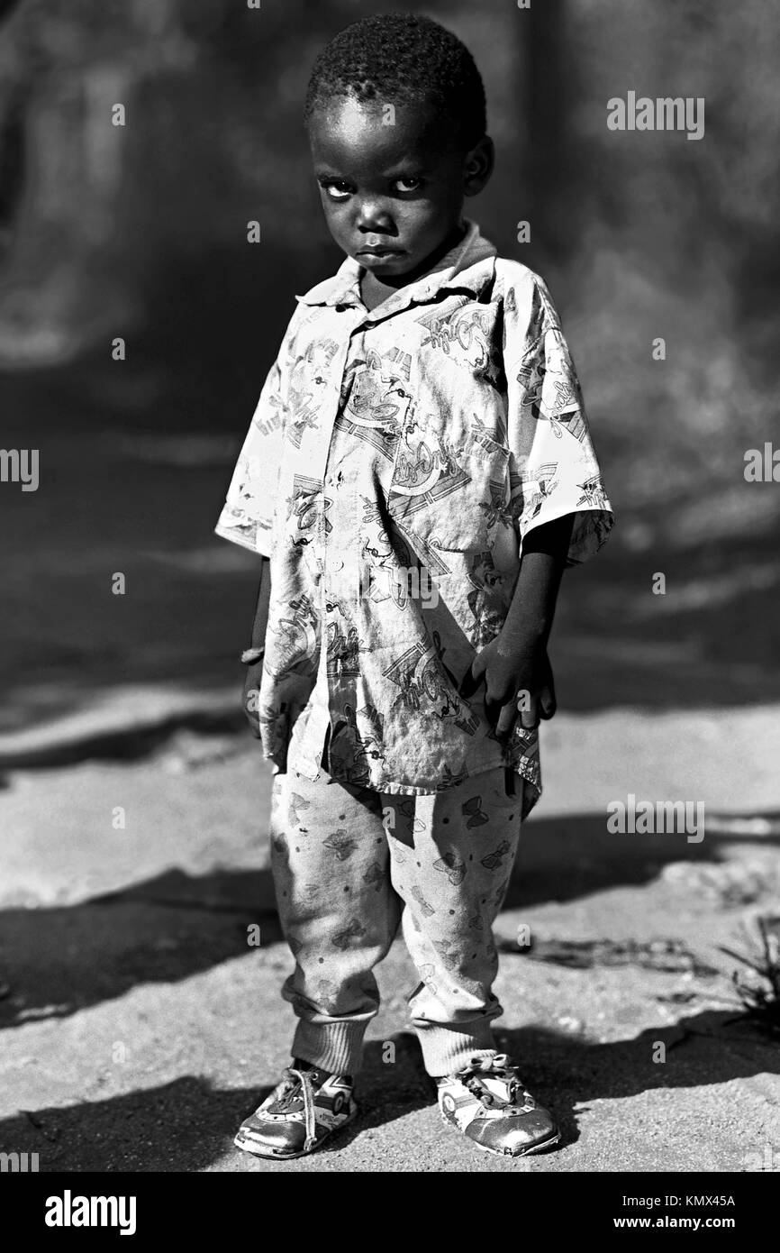 Young boy, Mombassa, Kenya, Africa Stock Photo