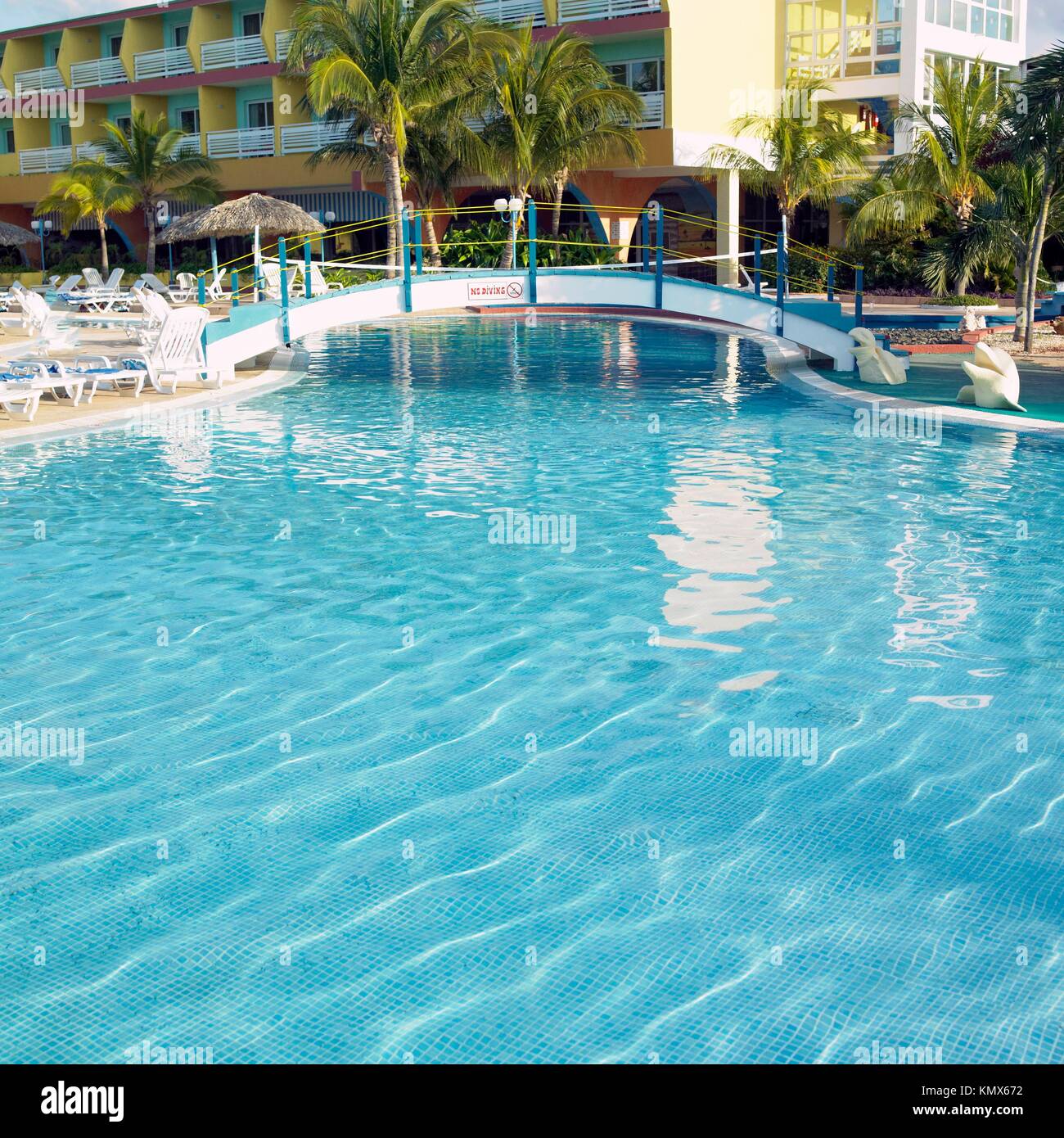 hotel´´s swimming pool, Cayo Coco, Cuba Stock Photo Alamy