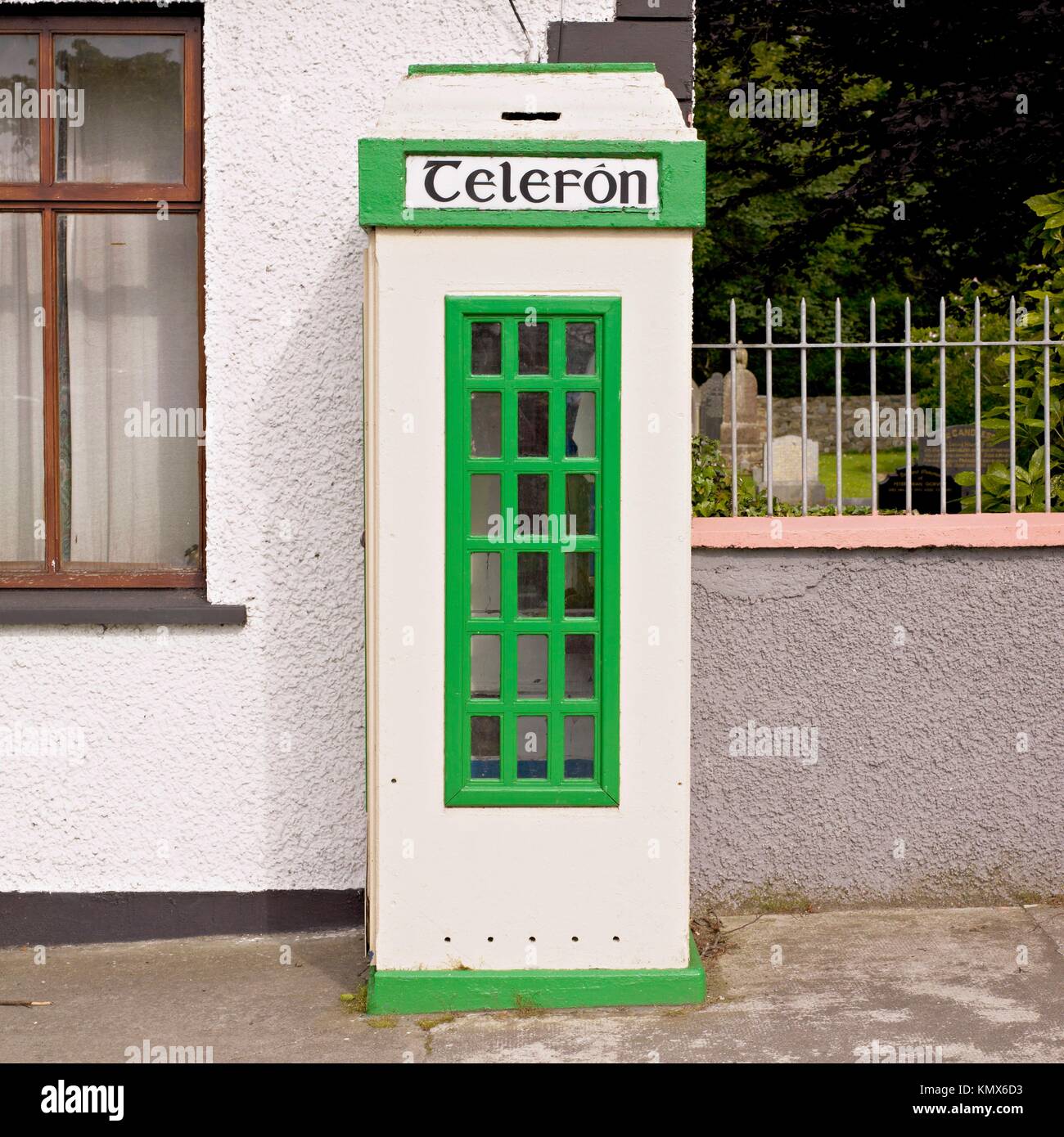 telephone booth, Malin, County Donegal, Ireland Stock Photo Alamy