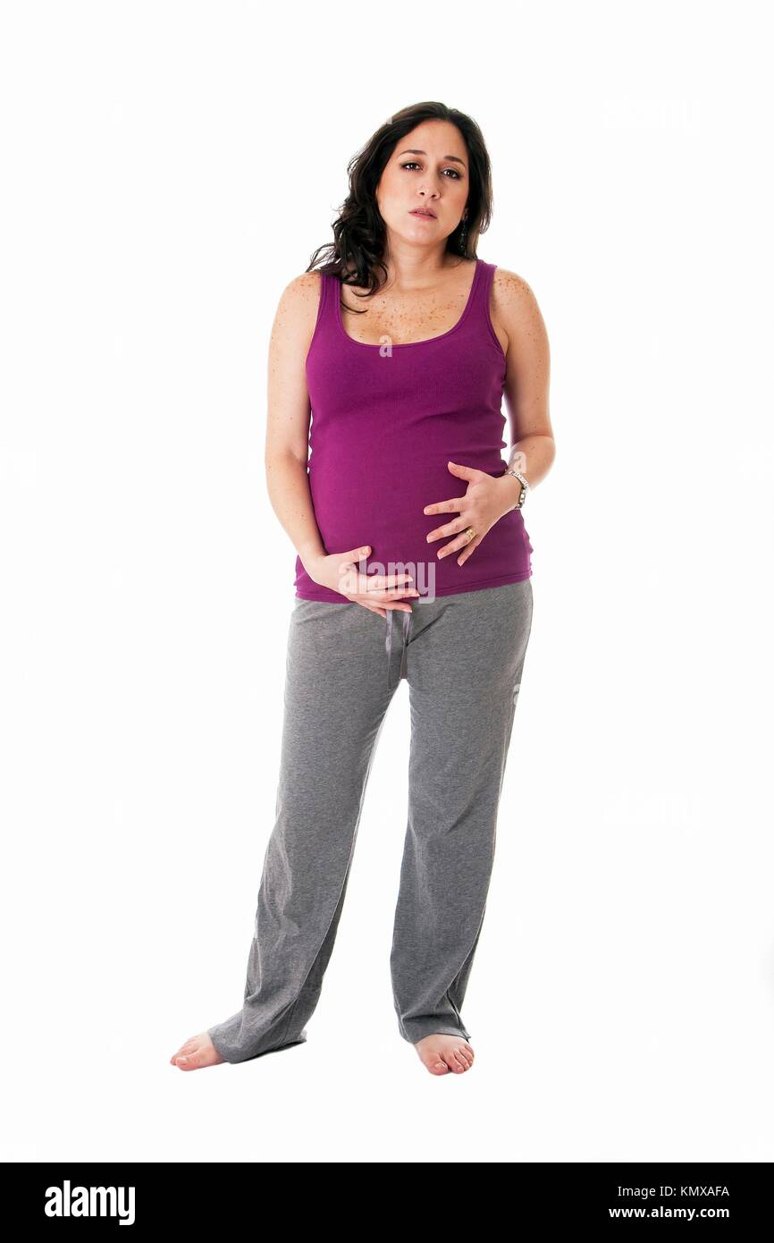 Beautiful pregnant belly Cut Out Stock Images & Pictures - Alamy