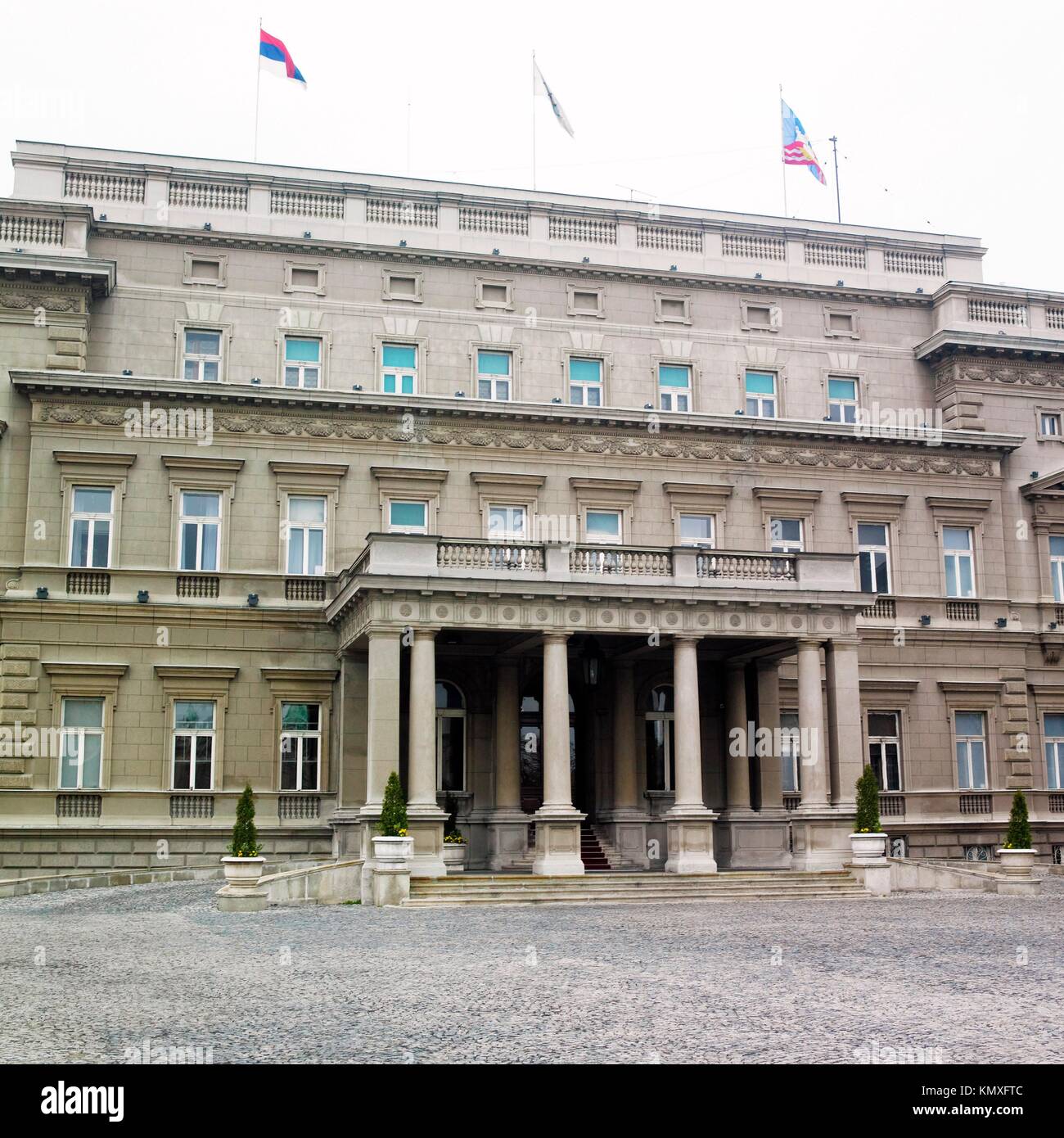 town hall, Belgrade, Serbia Stock Photo Alamy
