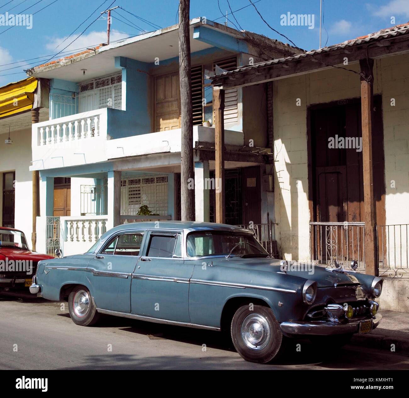 old car in Guantánamo´´s street, Cuba Stock Photo Alamy
