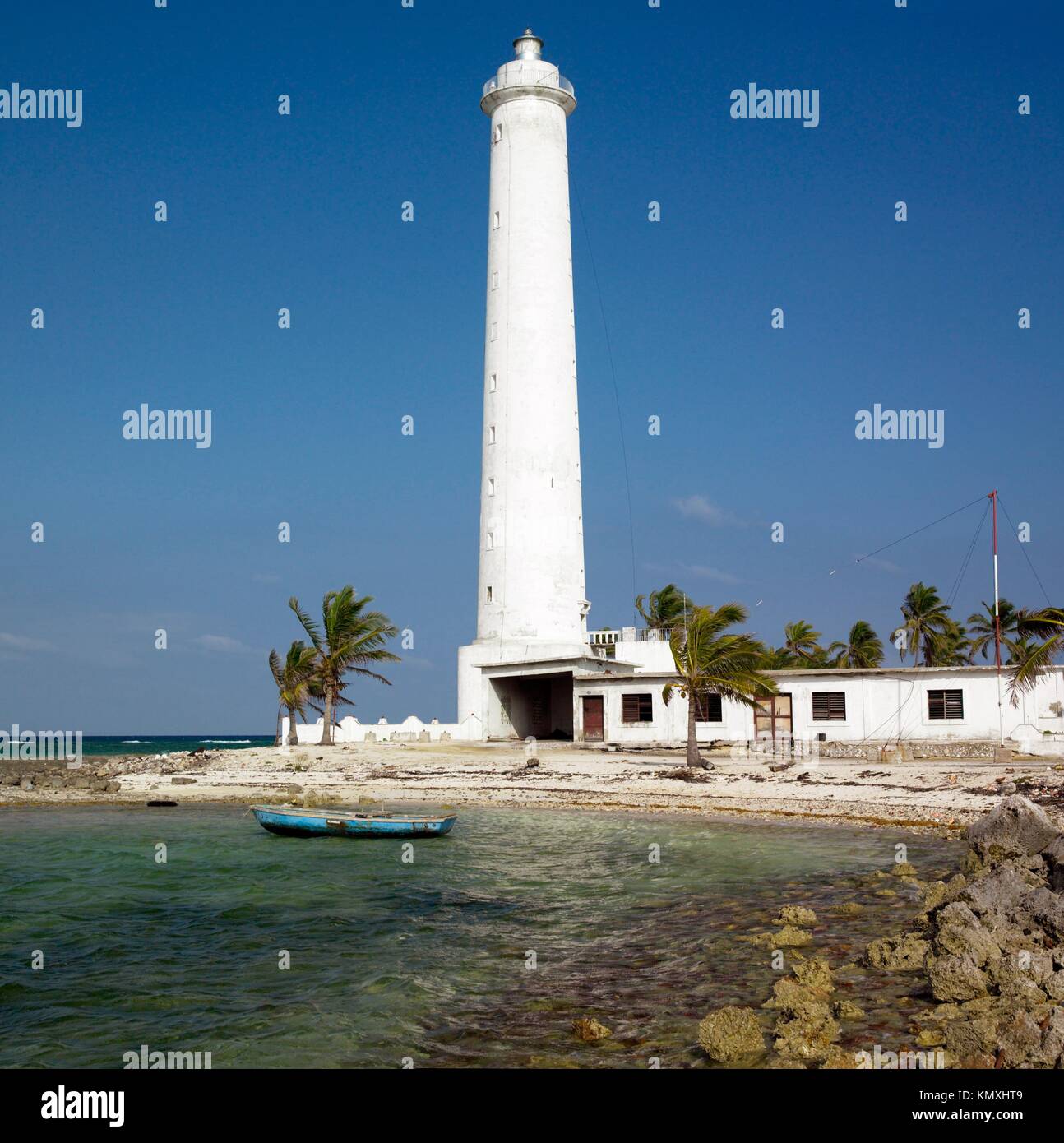 lighthouse, Cayo Sabinal, Camaguey Province, Cuba Stock Photo Alamy