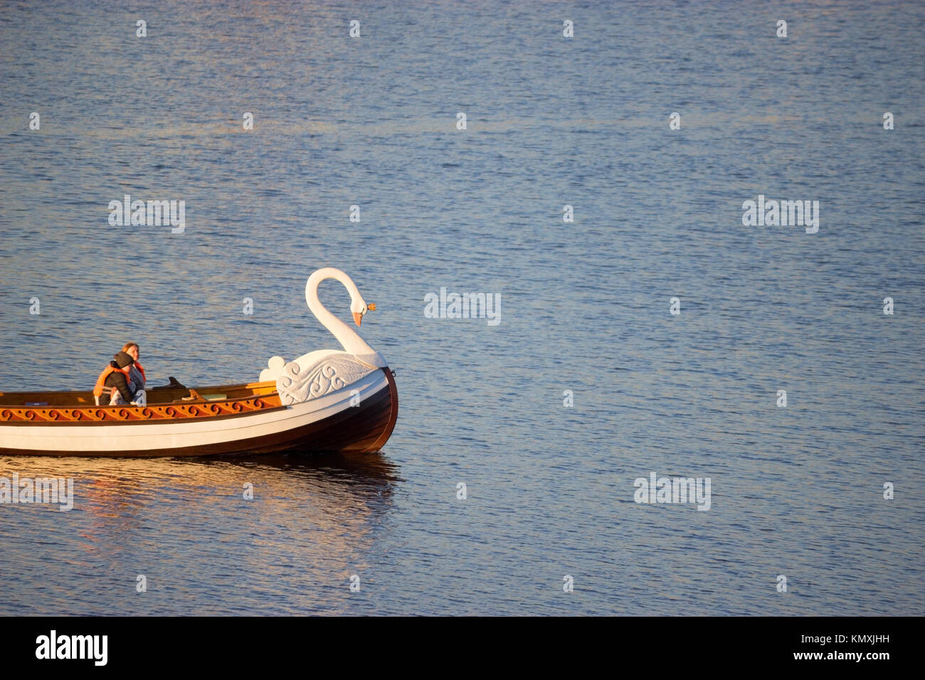 Boat In A Shape Of A Swan On A Lake Stock Photo Alamy Boat In A Shape Of A Swan On A Lake Stock Photo Alamy