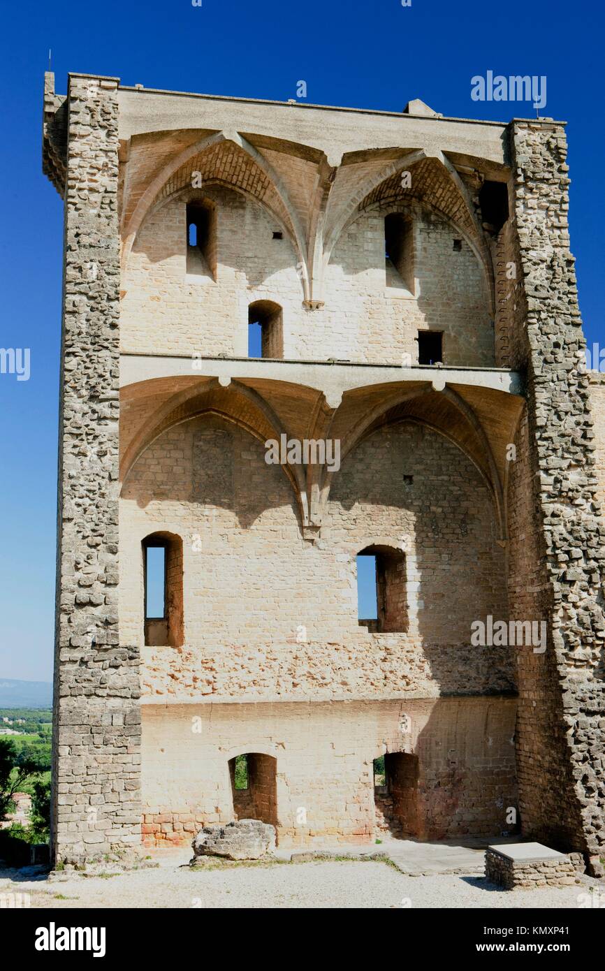 papal seat, ChateauneufduPape, Provence, France Stock Photo Alamy