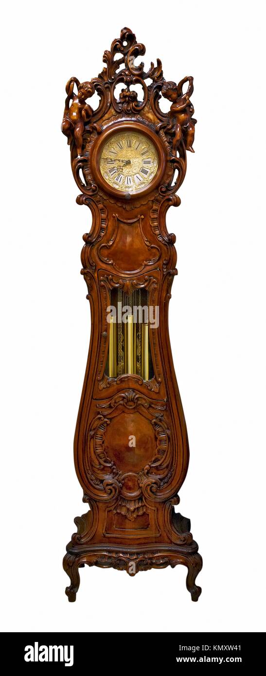 Red antique clock hi-res stock photography and images - Alamy