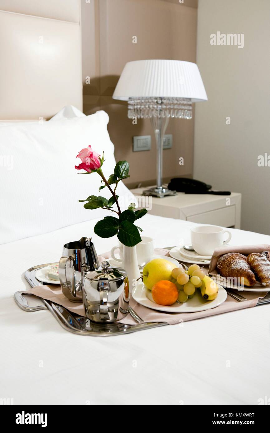 Room service tray hires stock photography and images Alamy