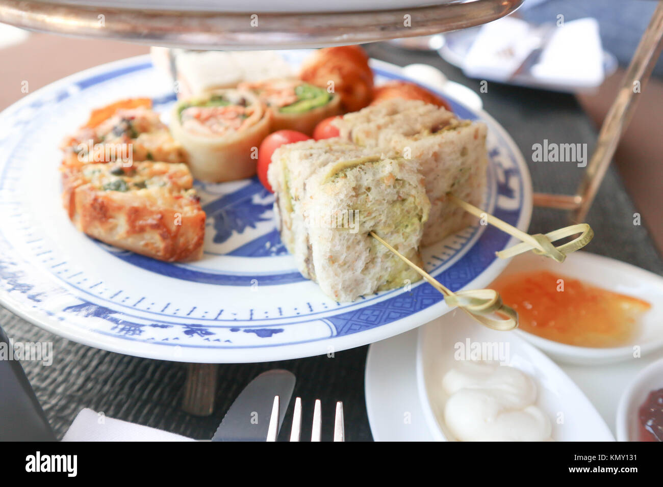 bread , tuna sandwich and ham sandwich Stock Photo Alamy