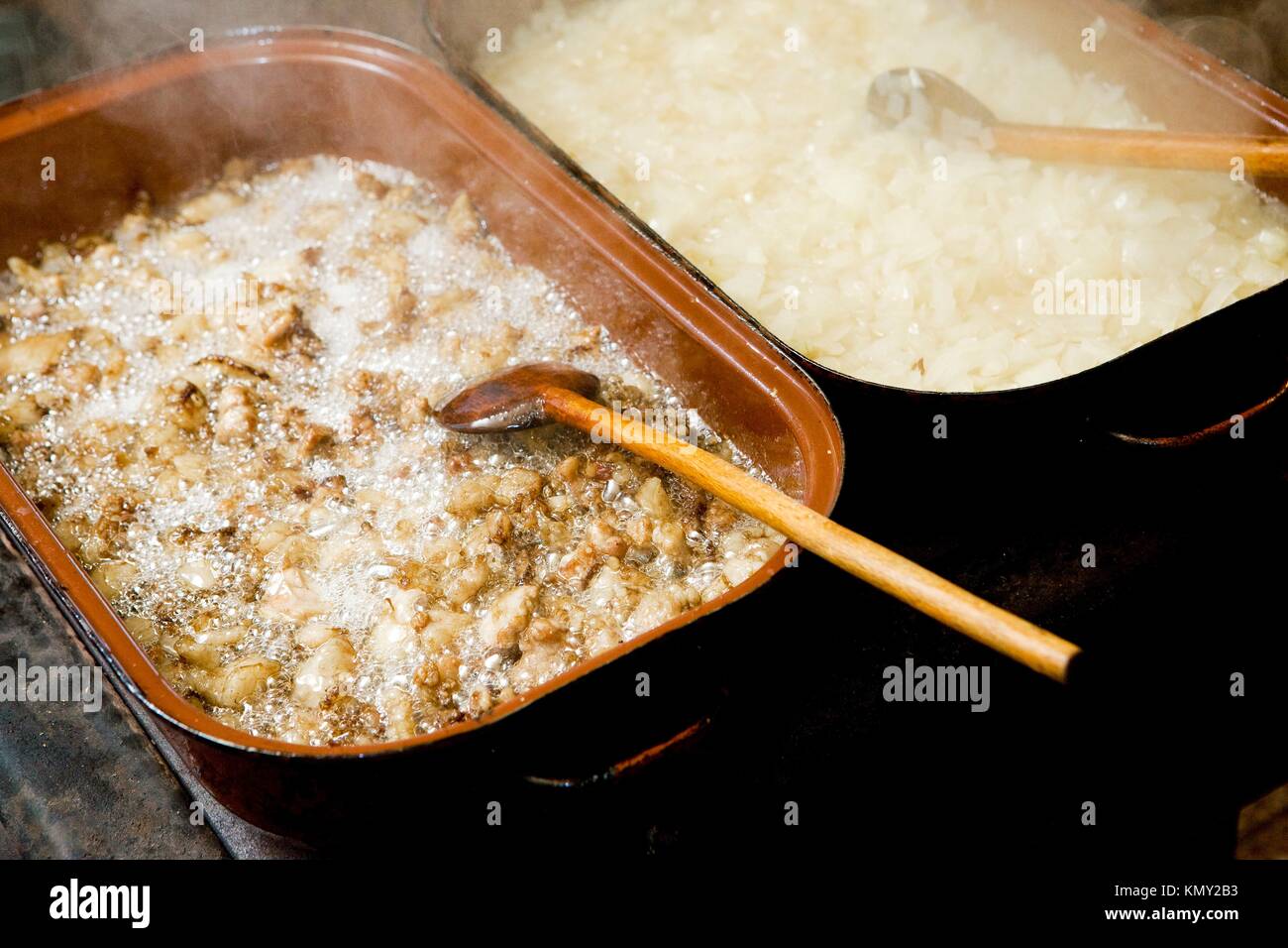 traditional pigsticking lard, Czech Republic Stock Photo Alamy