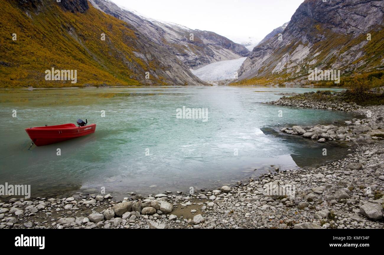 Jostedalsbreen National Park, Norway Stock Photo - Alamy
