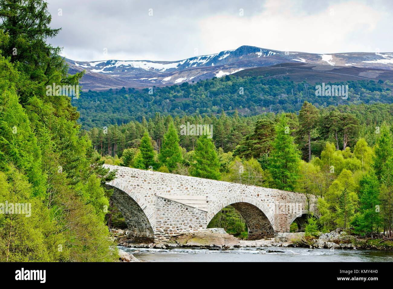 Invercauld Bridge, Highlands, Scotland Stock Photo Alamy