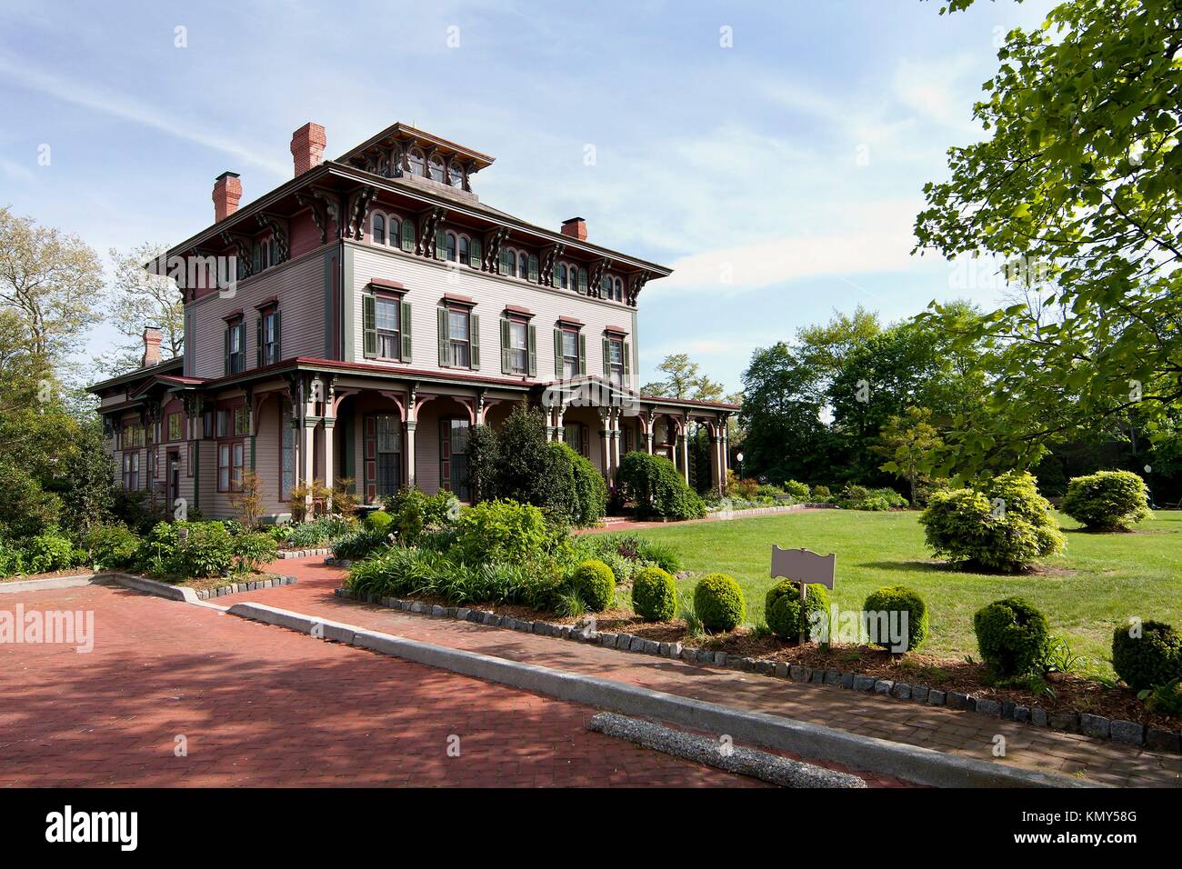 The Southern Mansion in Cape May, NJ, built with historic Victorian