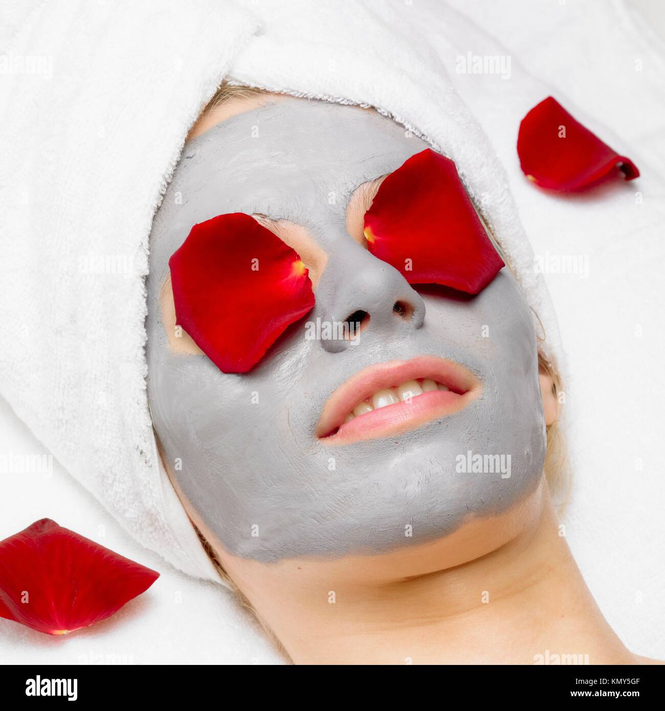 Download Mask With Rose High Resolution Stock Photography And Images Alamy PSD Mockup Templates