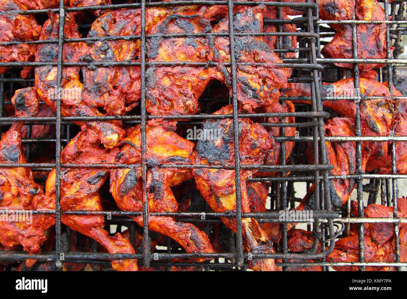 grilled chicken in red achiote sauce tikinchik Mayan Mexico recipe