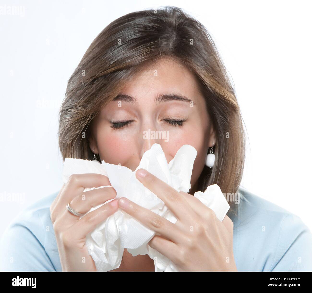 Women with allergies Stock Photo Alamy