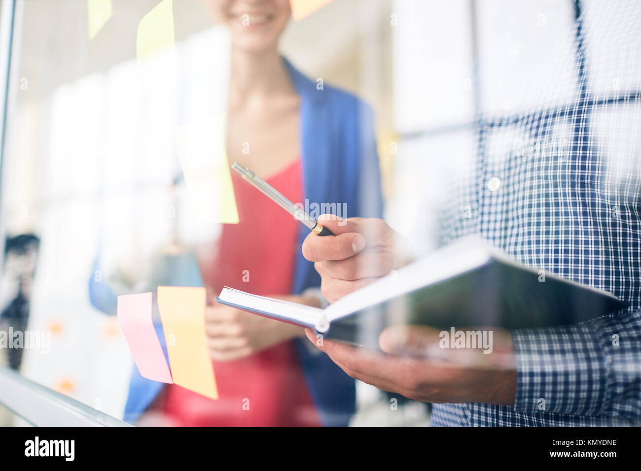 Discussion Notes Slide Discussion of notes Stock Photo - Alamy