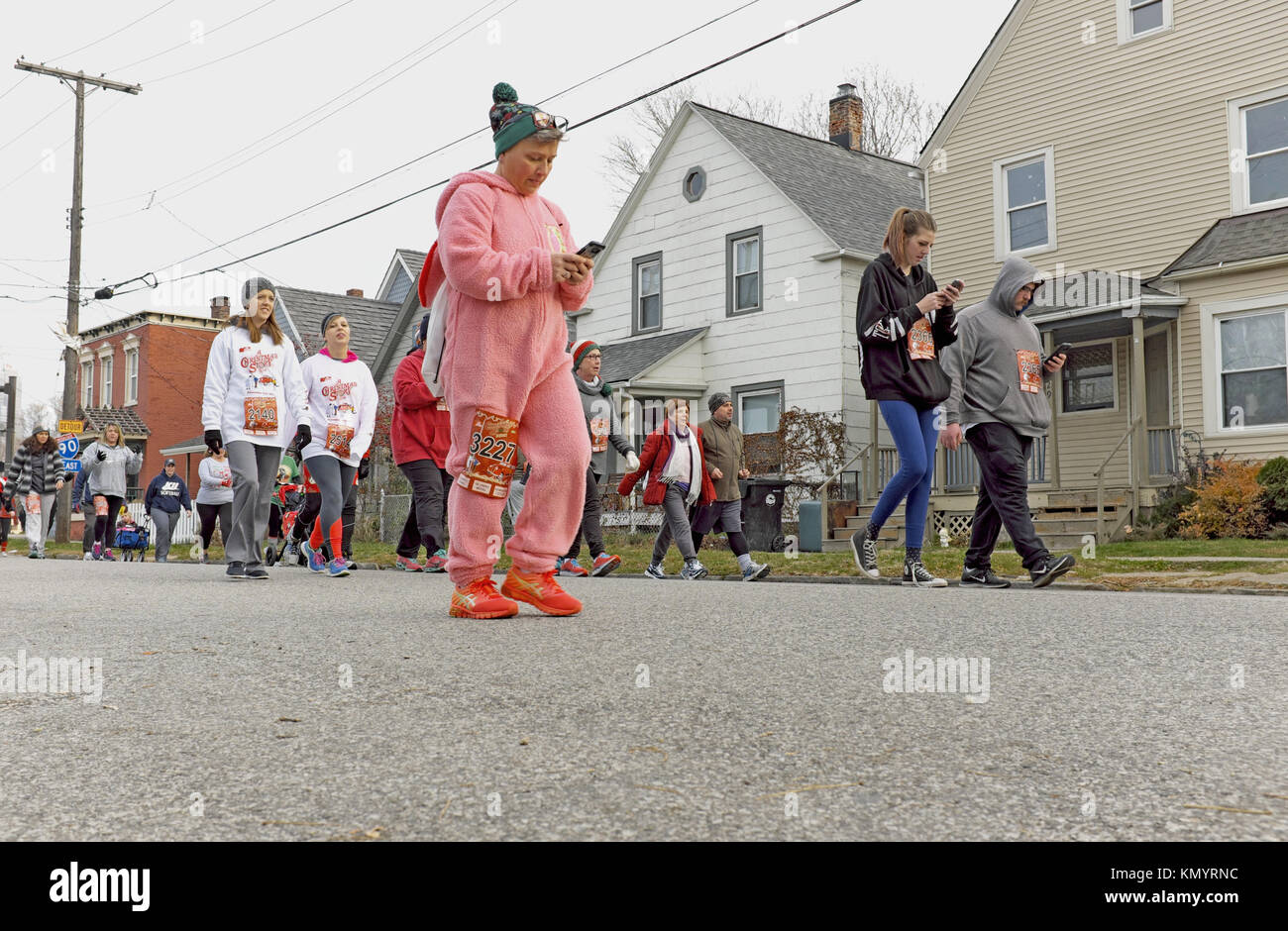 A unique social event, the 5k/10k 'A Christmas Story' run/walk in