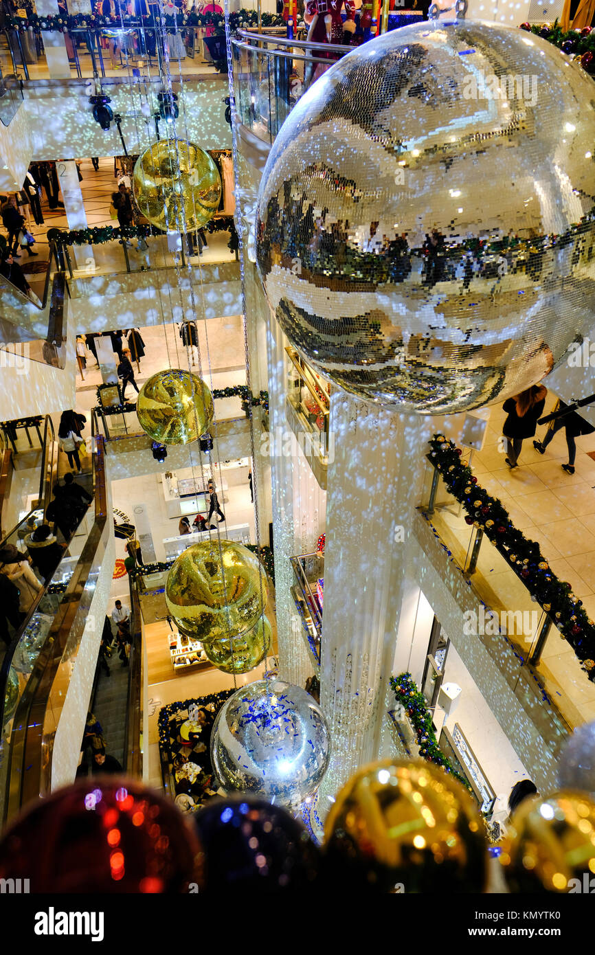 Selfridges department store on Oxford Street, London, United Kingdom