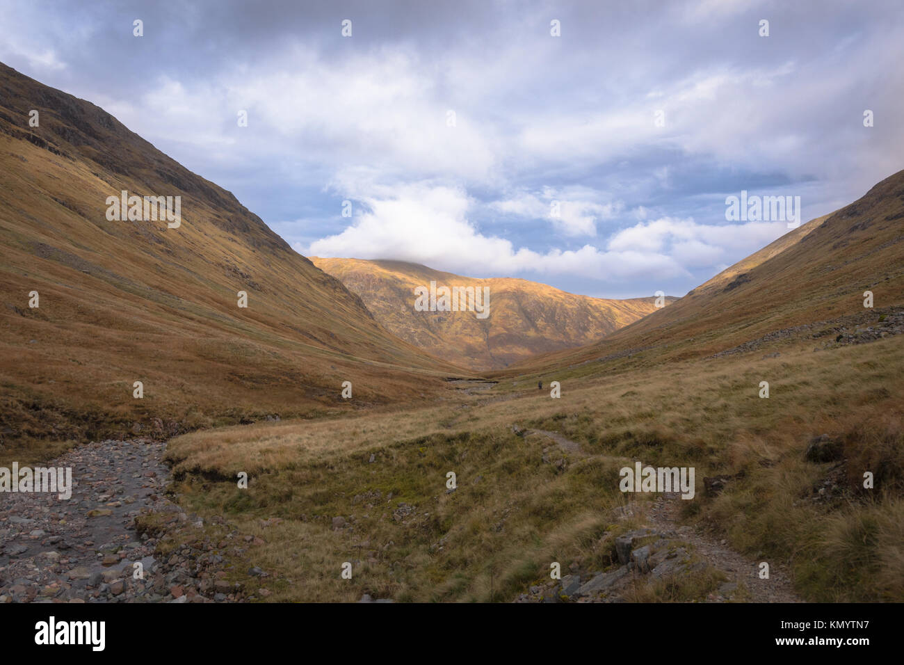 Autumn mountain panorama Glencoe Scotland Stock Photo Alamy