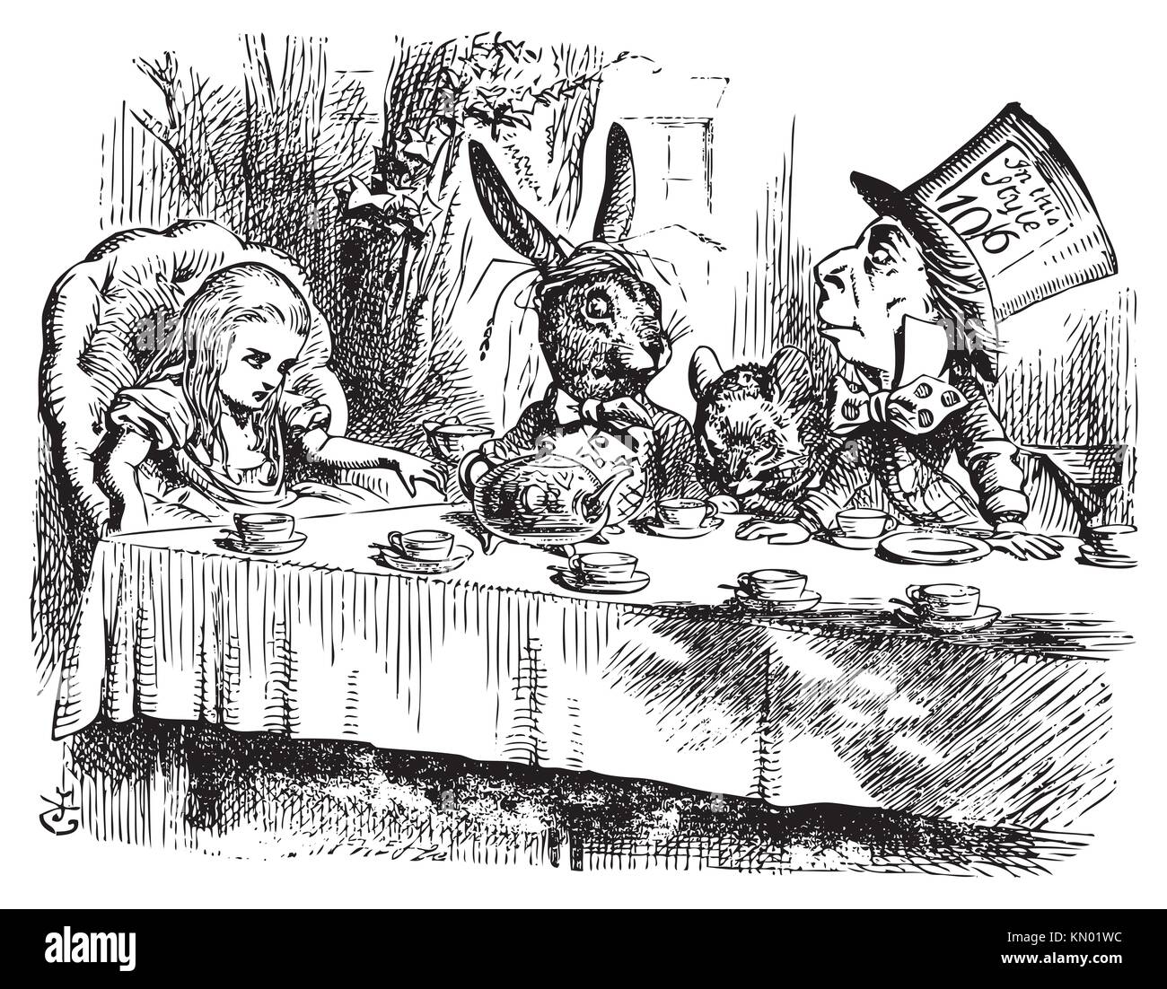 170+ Alice In Wonderland Tea Party Stock Photos, Pictures