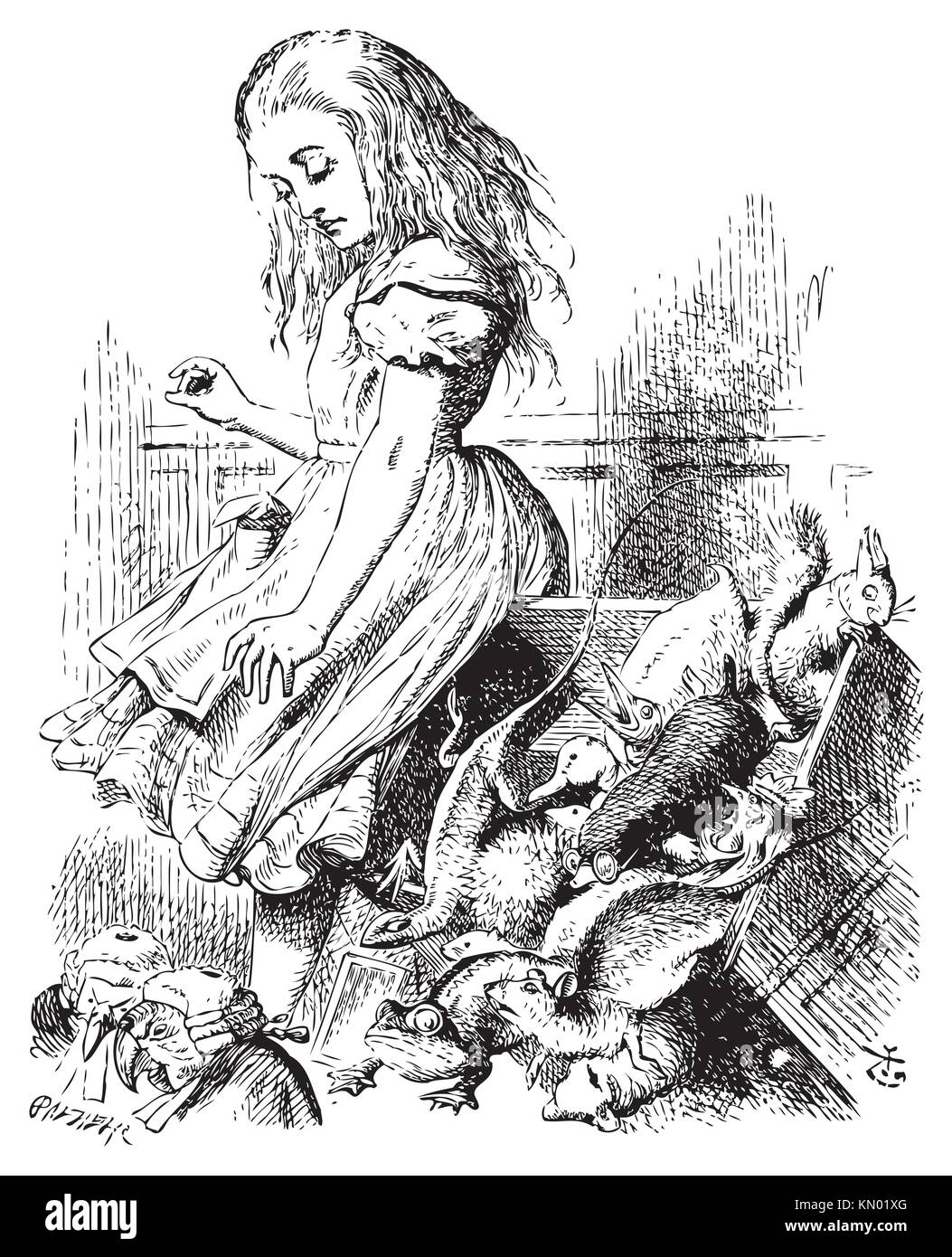 Giant Alice upsets the jury literally - Alice´s Adventures in ...