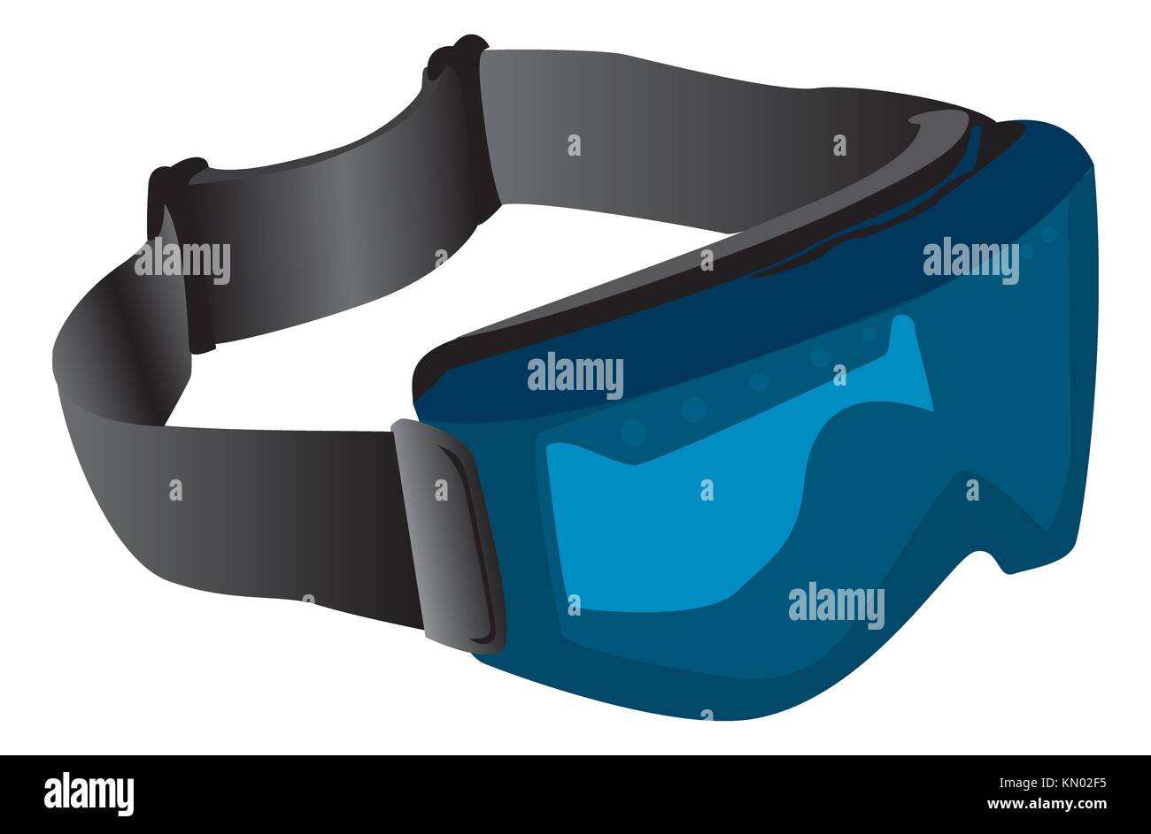 Tinted ski goggles Stock Photo Alamy