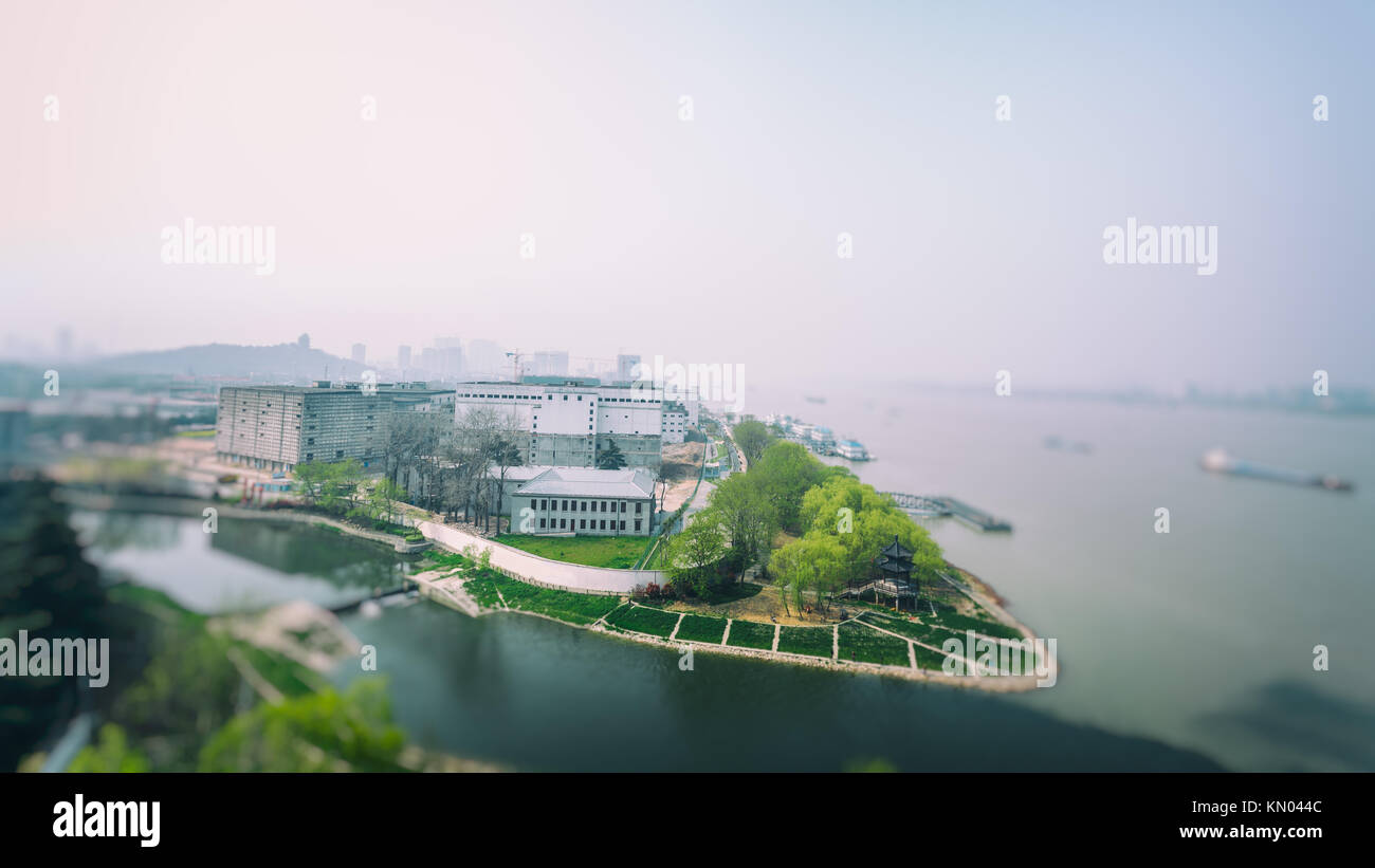China river aerial boat hi-res stock photography and images - Alamy