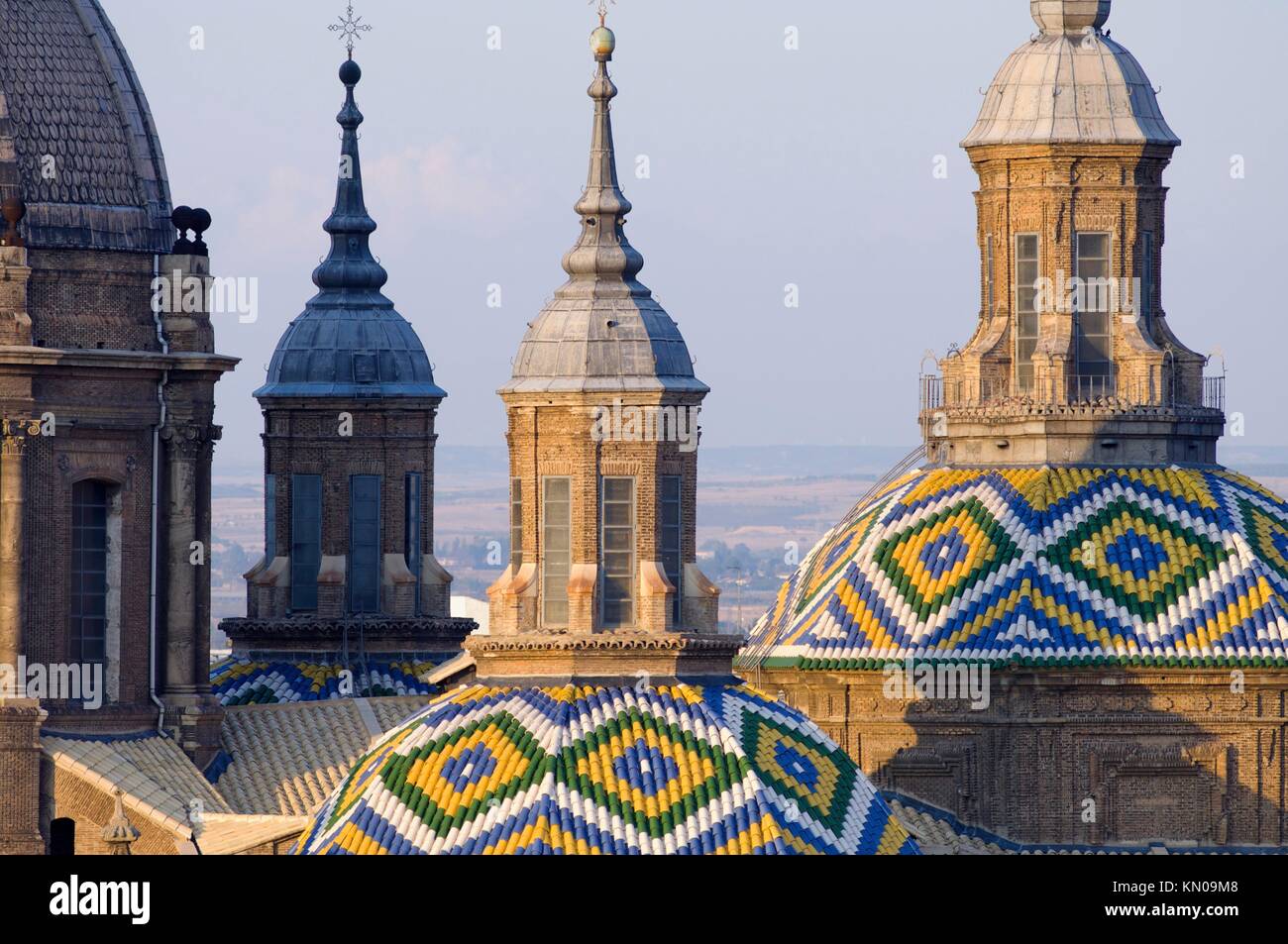 Virgen del Pilar. El Pilar basilica. Zaragoza. Aragon, Spain Stock Photo -  Alamy