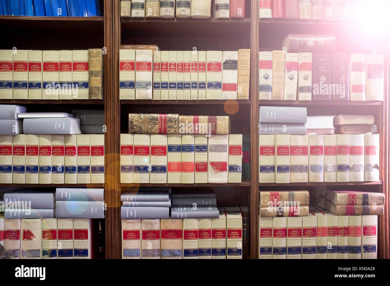Law books background hi-res stock photography and images - Alamy