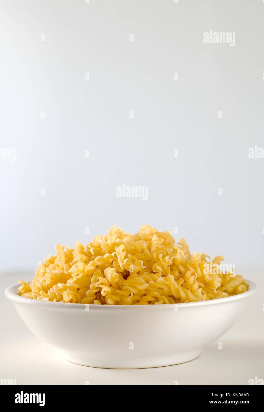 corkscrew noodle bowl Stock Photo Alamy