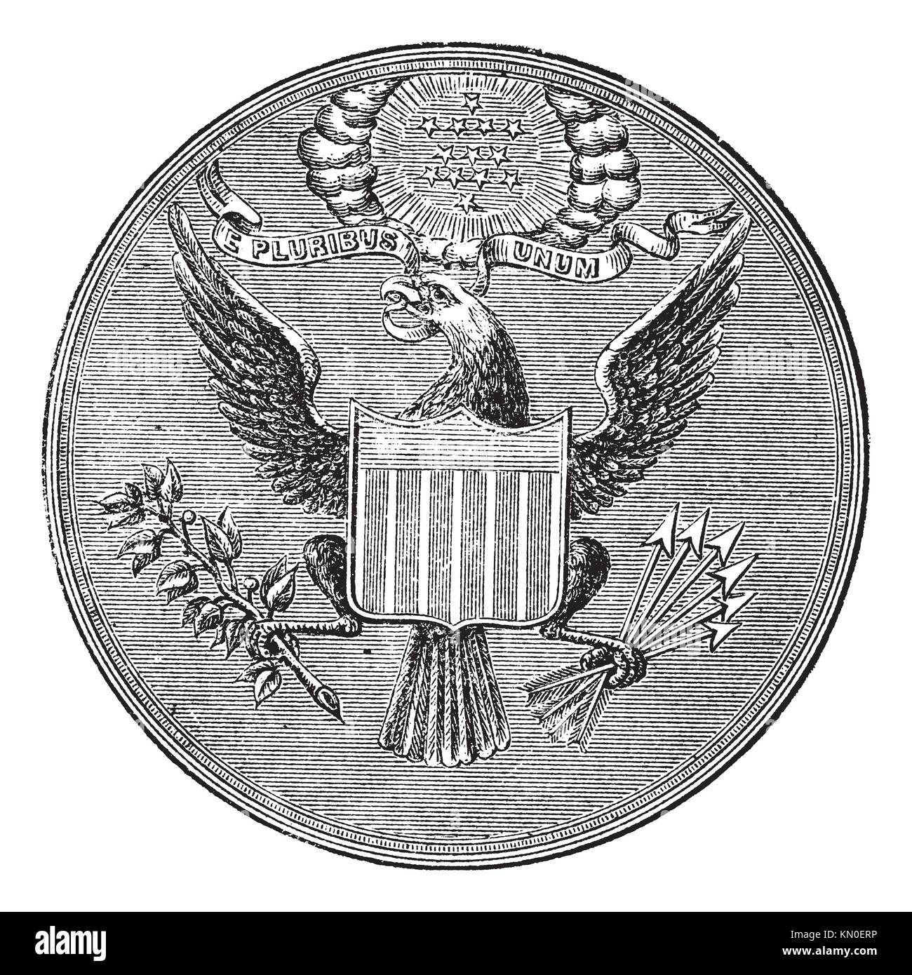 United states america seal great hi-res stock photography and images ...