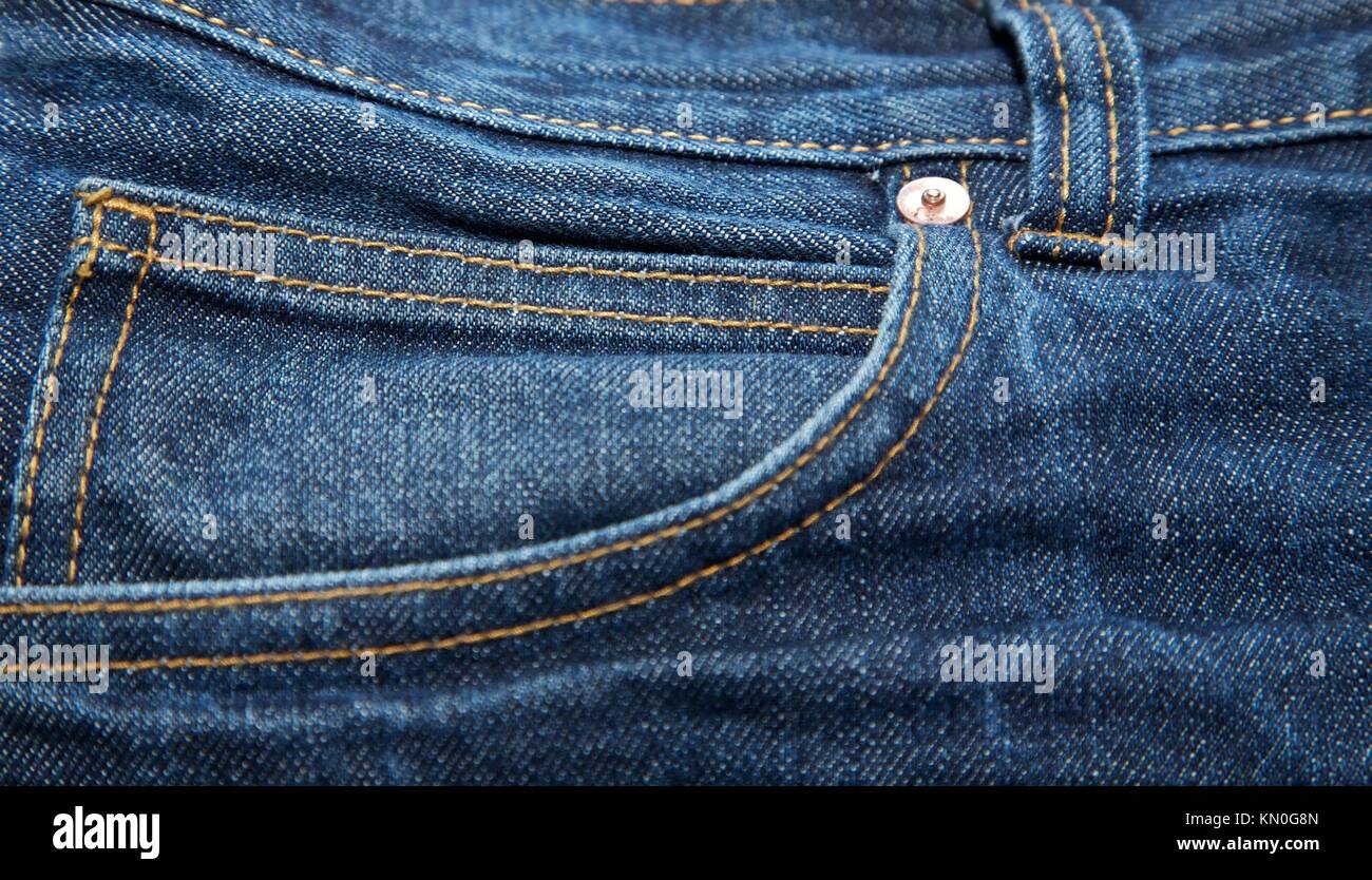 A blue jeans pocket Stock Photo - Alamy