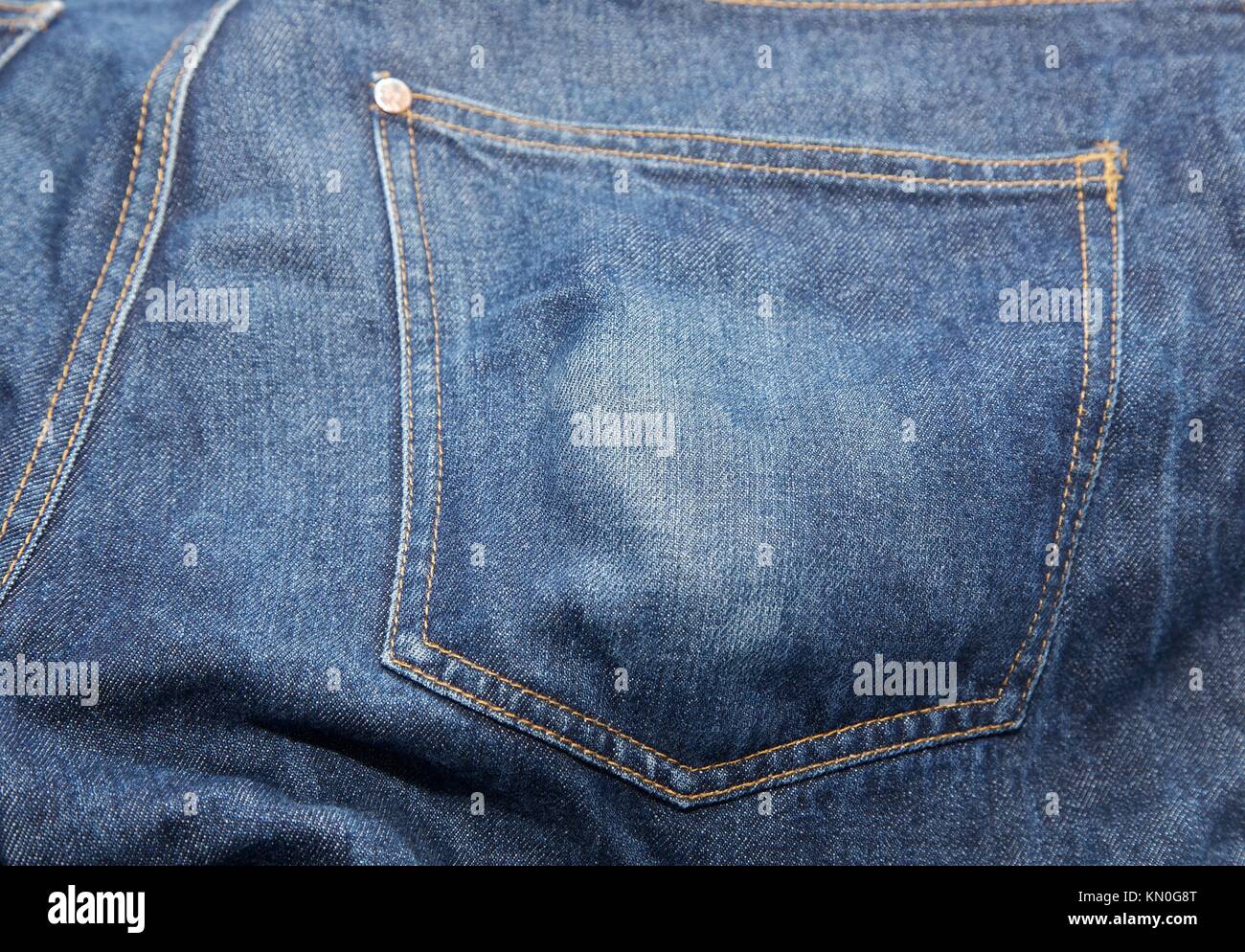Rear jeans pocket Stock Photo - Alamy