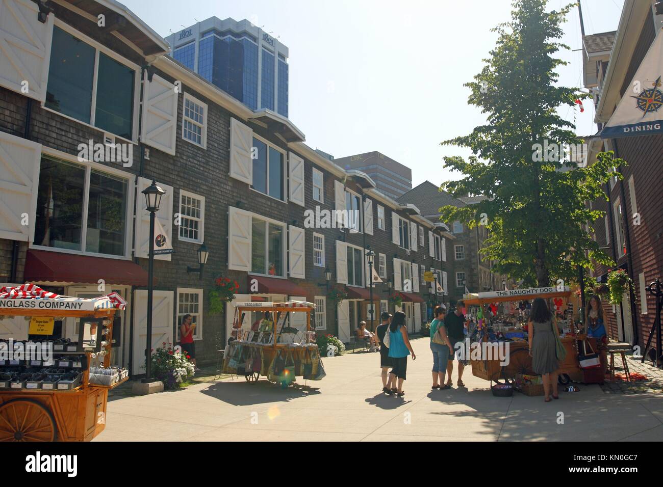 Historic Properties halifax Nova Scotia Canada Stock Photo Alamy