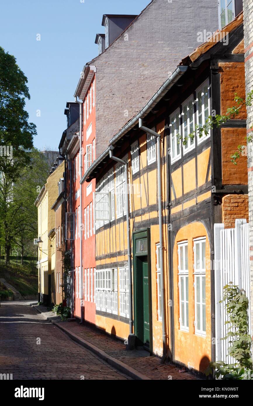 Colourful houses in Copenhagen, Denmark Stock Photo Alamy