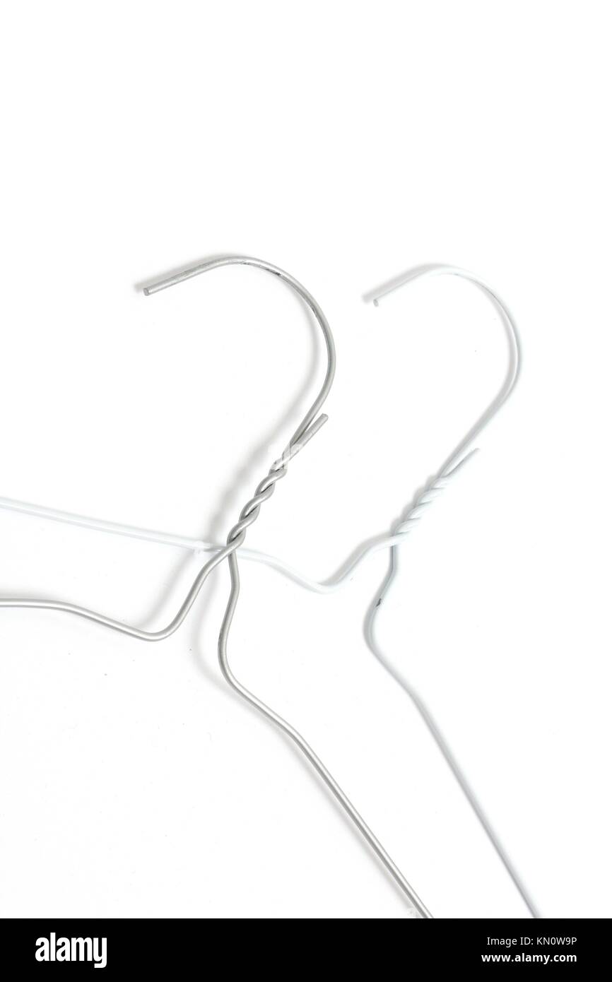 Coat hangers Stock Photo Alamy
