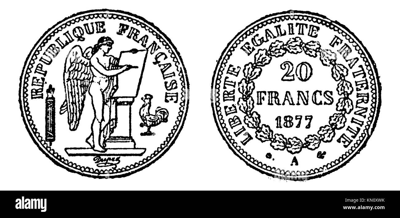 20 francs Black and White Stock Photos & Images - Alamy