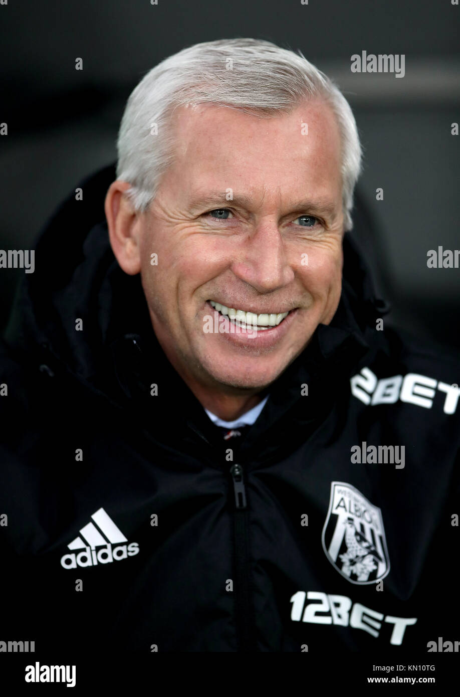West Bromwich Albion manager Alan Pardew during the Premier League