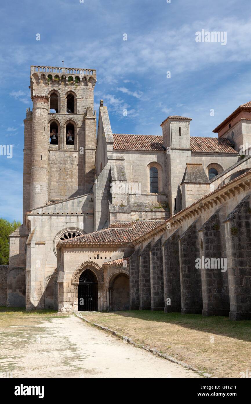 Santa Maria la Real de Huelgas monastery, Burgos, Castilla y Leon, Spain Stock Photo