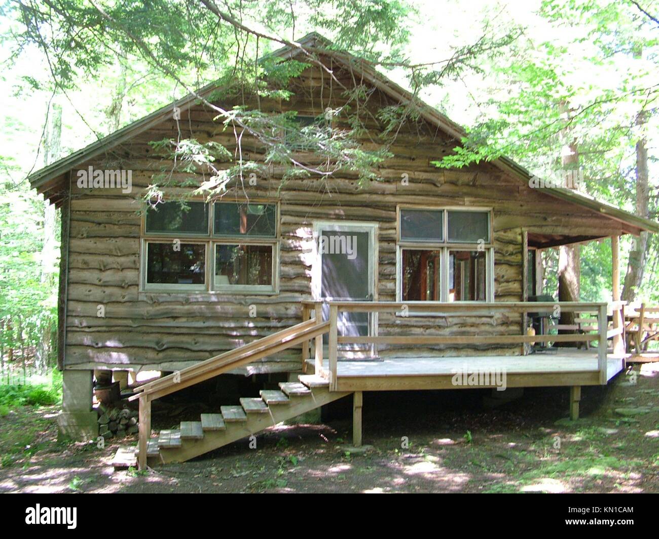 Cabin In The Catskills In Ny Stock Photo 167832748 Alamy