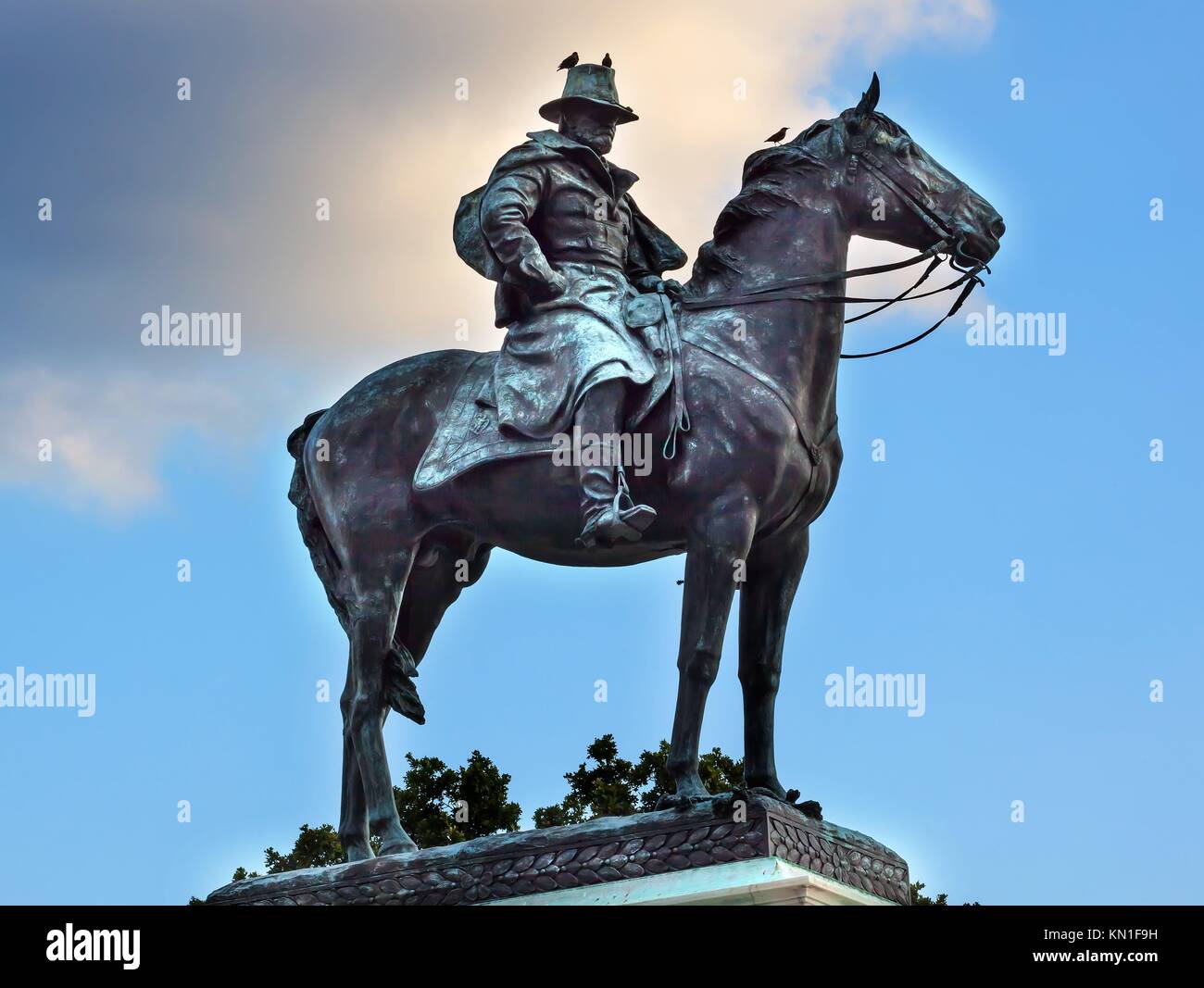 Ulysses US Grant Equestrian Statue Civil War Memorial Capitol Hill