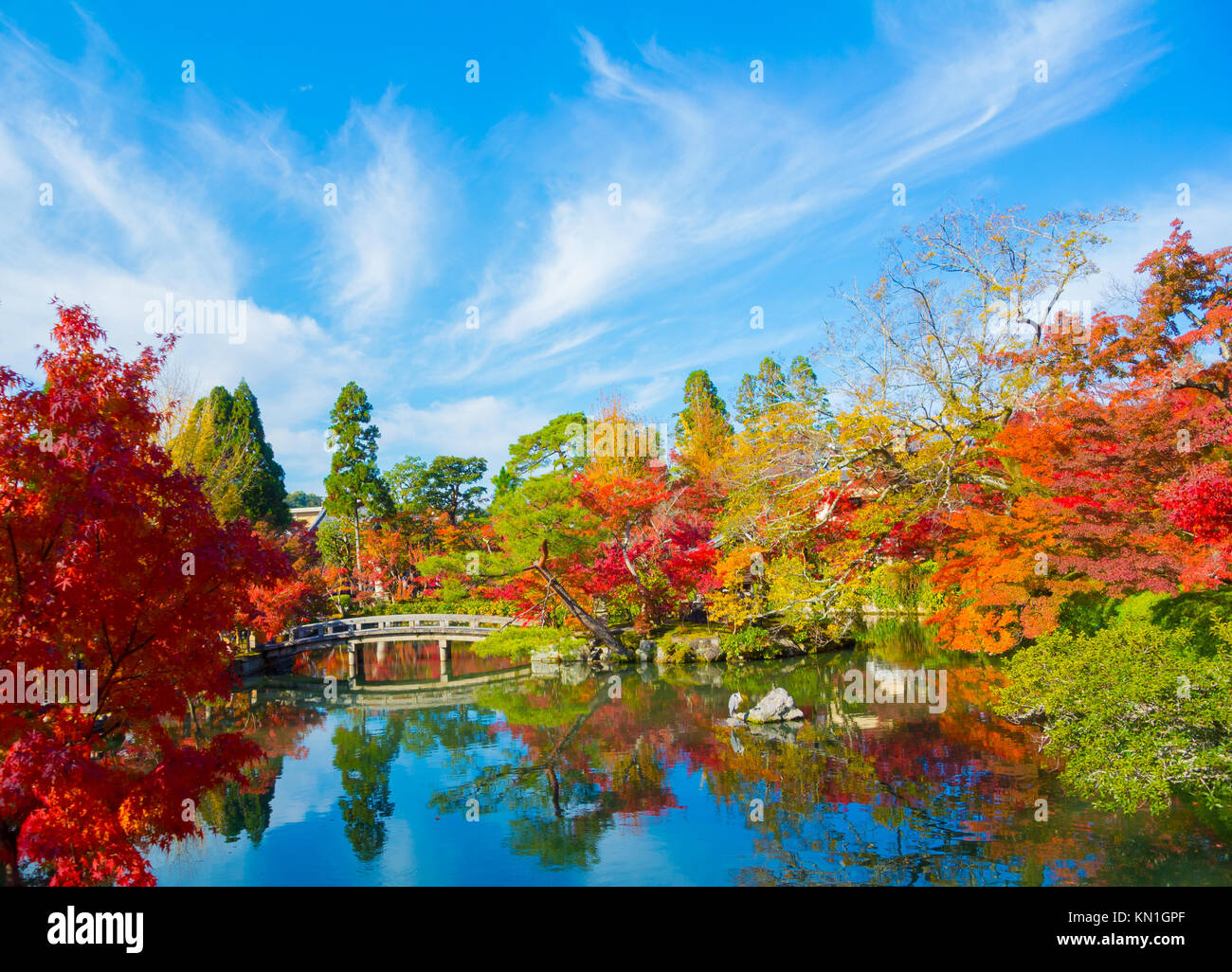 Japanese Garden Eikan Dō Zenrin Ji Kyoto Japan Stock Photo Alamy
