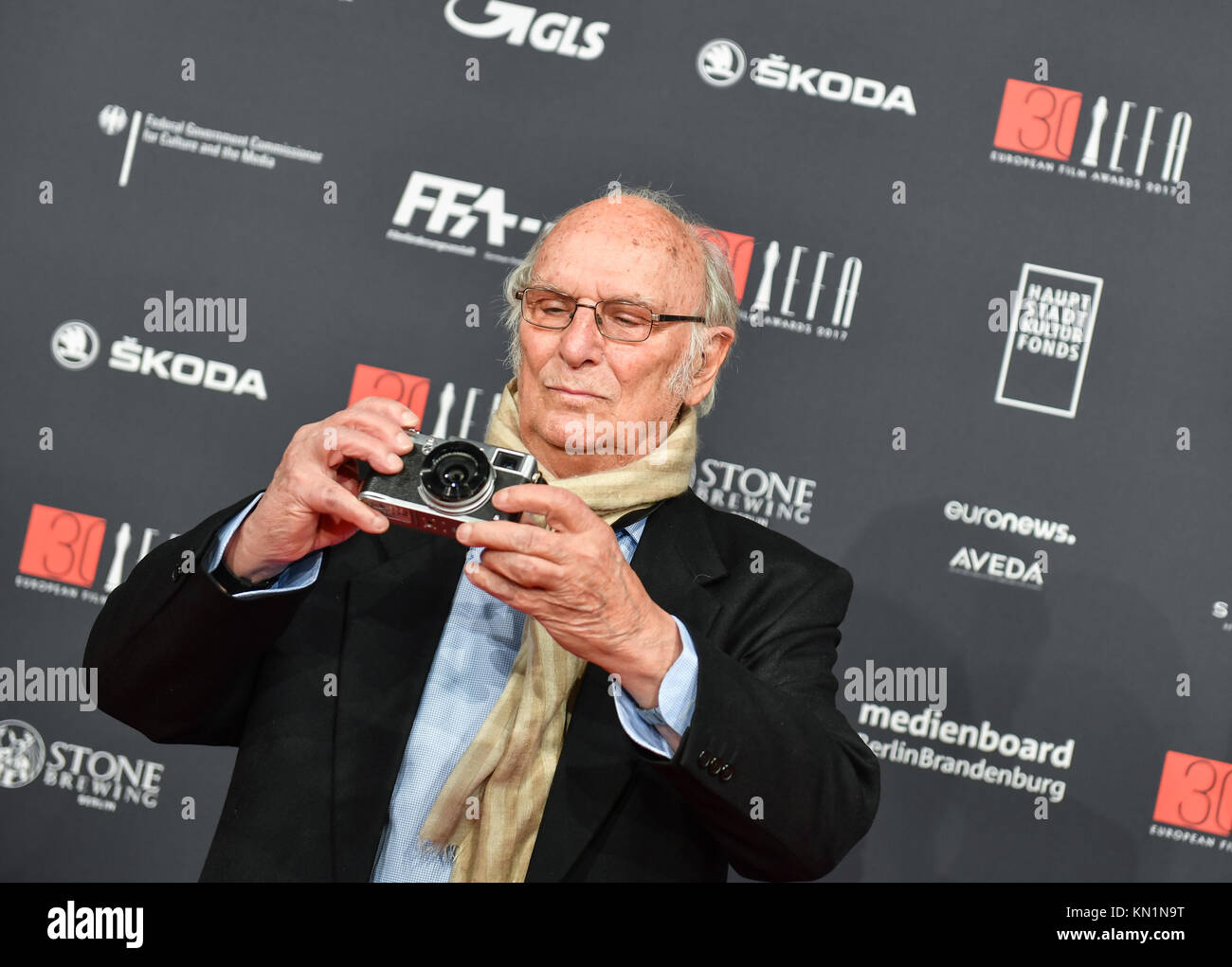 Berlin, Germany. 9th Dec, 2017. The Spanish director Carlos Saura ...