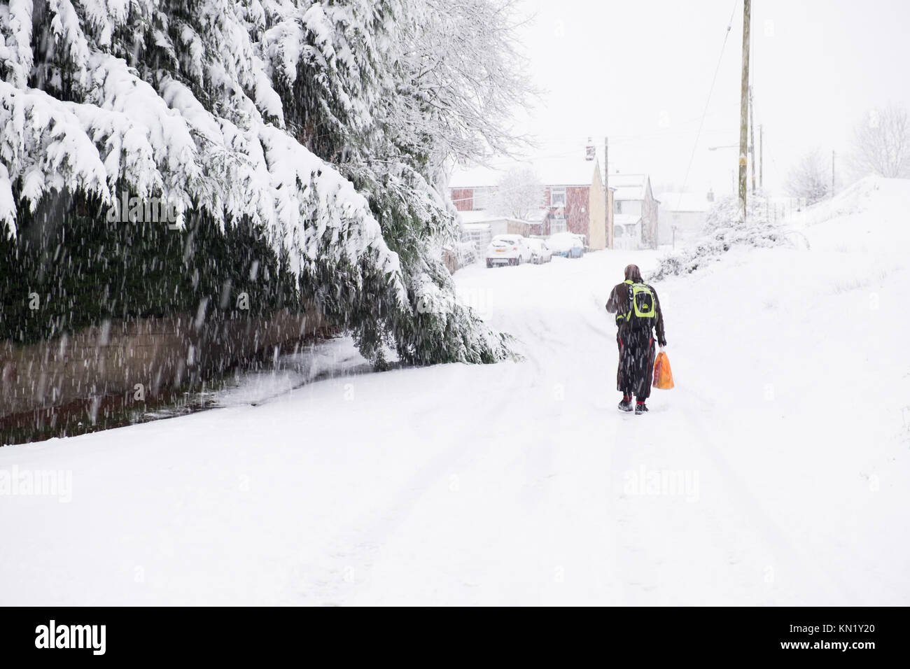 Heavy snowfall across the uk hi-res stock photography and images - Alamy