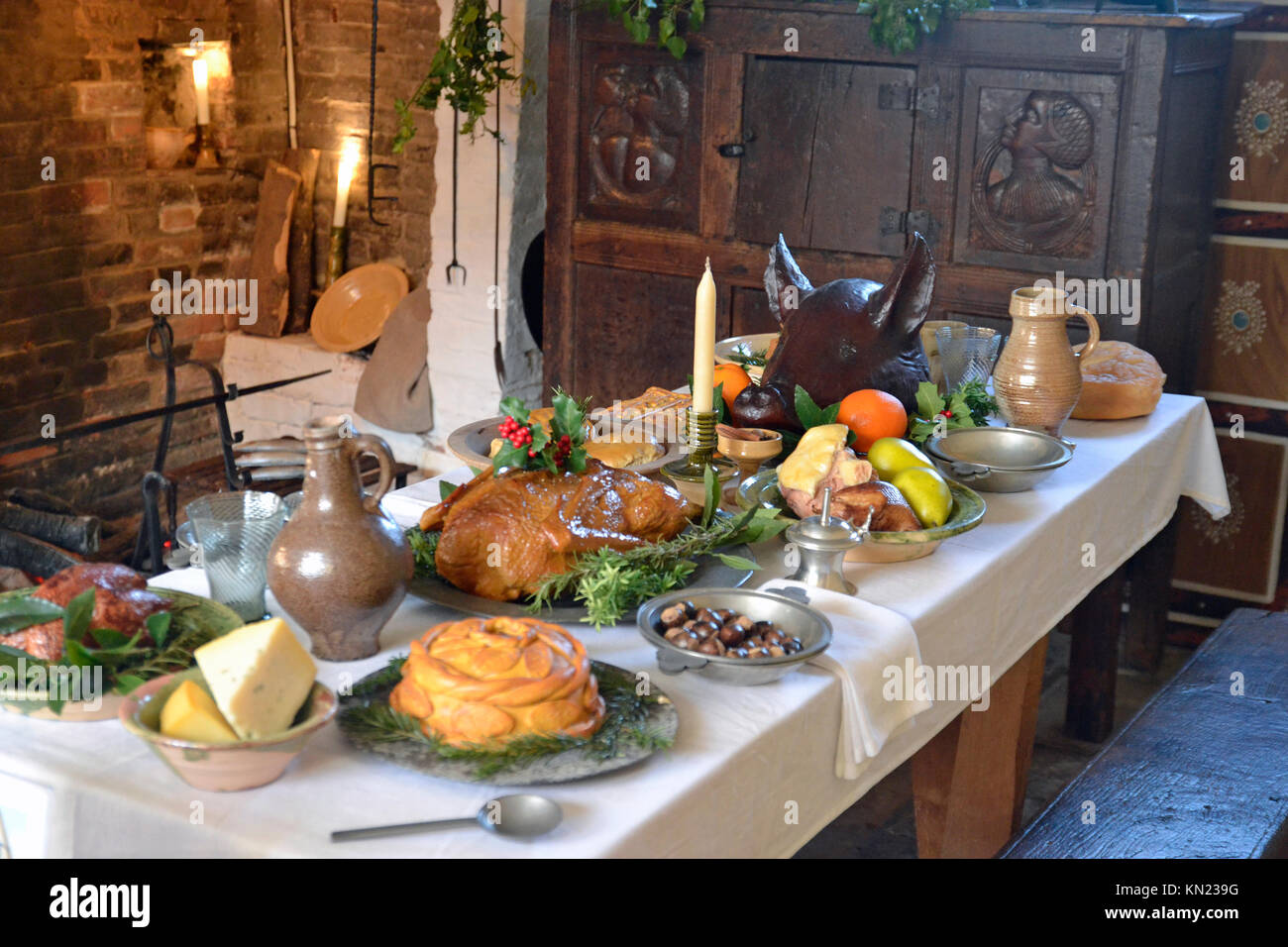 Tudor Food Hi res Stock Photography And Images Alamy