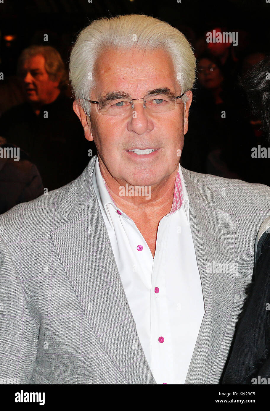 Max Clifford - Disgraced celebrity publicist  has died in hospital, aged 74, after collapsing in prison, 10 December 2017, Photo by Richard Goldschmidt Stock Photo